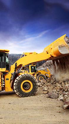 建筑机械是工程建设和城乡建设所用机械设备的总称,它由挖掘机械,铲土